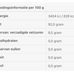 Voedingswaarde oma s kruidenkeuken knoflook