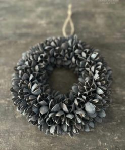 Krans bakuli d20 donker grijs 03