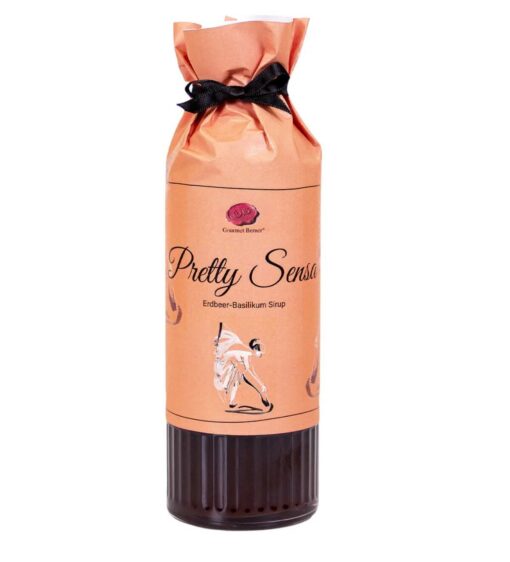 Pretty sensa aardbeien basilicumsiroop 01