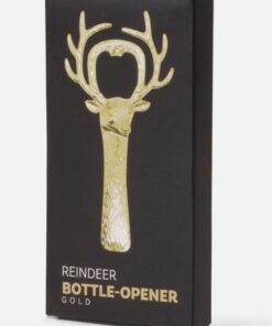 Gouden flessenopener rendier 01