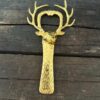 Gouden flessenopener rendier 03