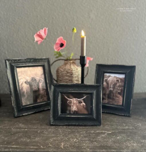 Houten fotolijst hooglander