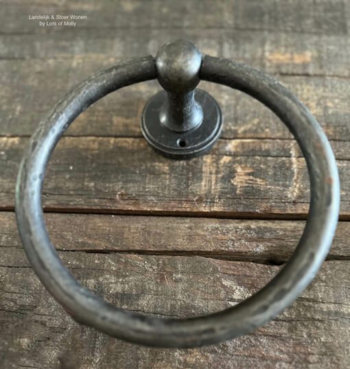 Ijzeren handdoekring 25 02