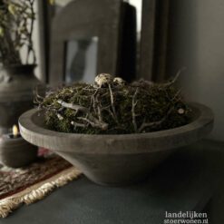 Stoere Houten Schaal Luksa