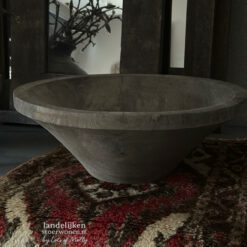 Stoere Houten Schaal Luksa