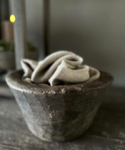 Vijzel houten pot india luksa 01