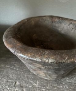 Vijzel houten pot india luksa 03