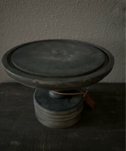 Houten plateau op voet aura peeperkorn 02