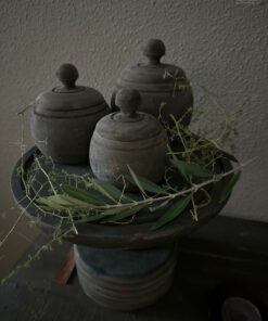 Houten plateau op voet aura peeperkorn 03