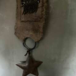 Kersthanger deurhanger bylou met ster 02