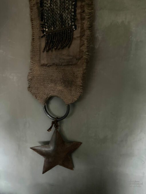 Kersthanger deurhanger bylou met ster 02