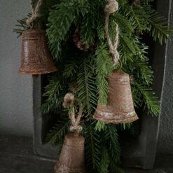 Kerstklok roest h10 8 01