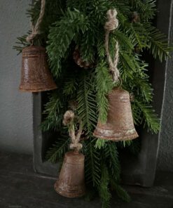 Kerstklok roest h10 8 01