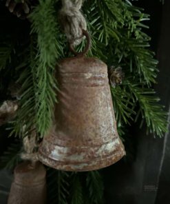 Kerstklok roest h10 8 02
