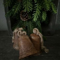 Kerstklok roest h10 8 05