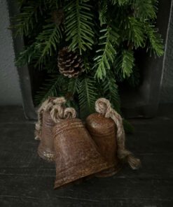 Kerstklok roest h10 8 05