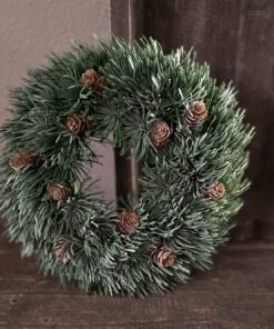 Kunstkrans picea groen 02