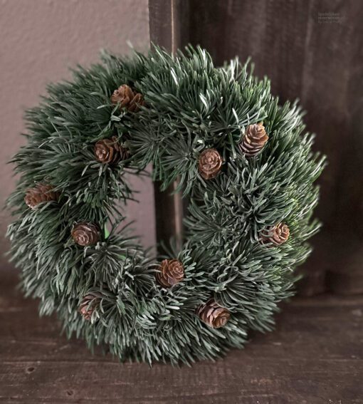 Kunstkrans picea groen 02