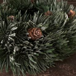 Kunstkrans picea groen 03