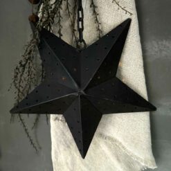 Metalen ster kushi hangend 01