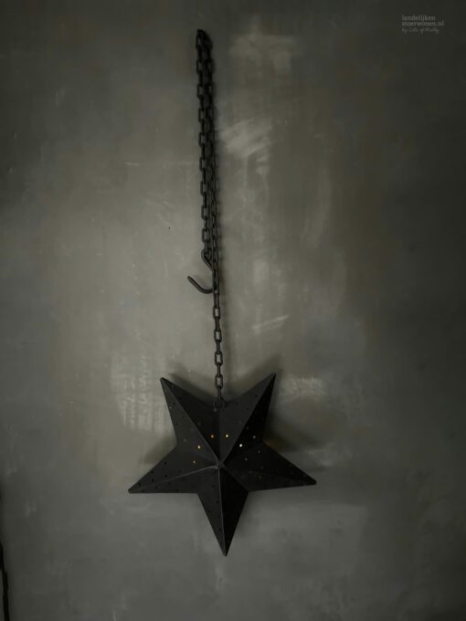 Metalen ster kushi hangend 02