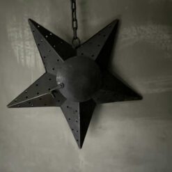 Metalen ster kushi hangend 04