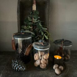 Glazen pot deksel aura peeperkorn 01