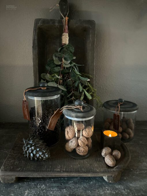 Glazen pot deksel aura peeperkorn 01