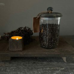 Glazen pot deksel aura peeperkorn s 01