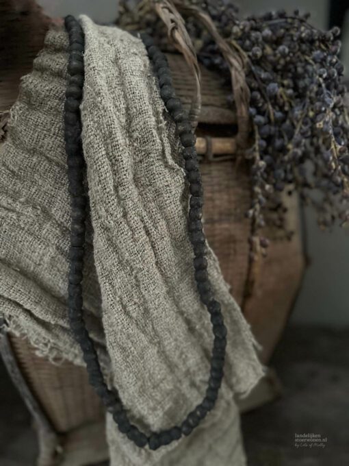 Houten kralenketting 01