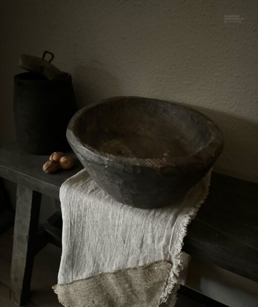 Oud houten vijzel 02
