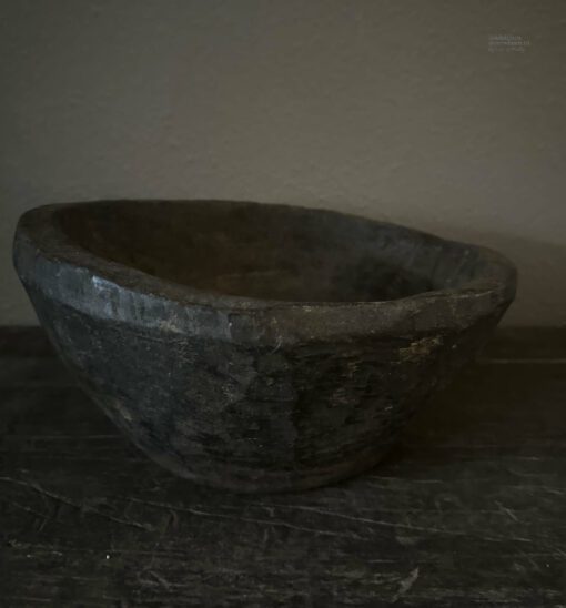 Oud houten vijzel 04