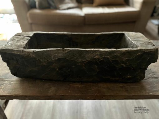Oud houten trog aura peeperkorn 03