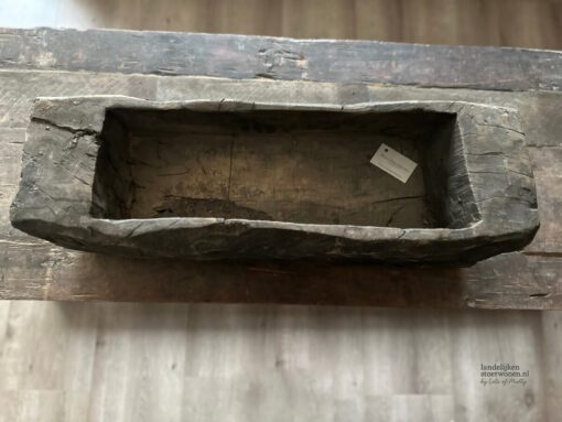 Oud houten trog aura peeperkorn 04
