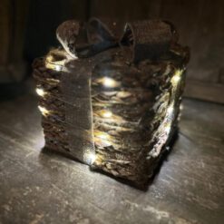 Set 3 led warm wit kerstkado 03