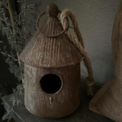 Zinken vogelhuis roest 02
