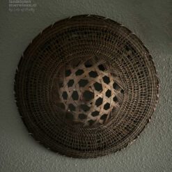 Antieke rieten boerenhoed China