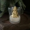 Gouden Kerstboom kaars in Glas