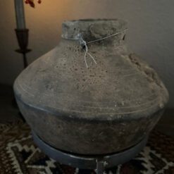 Hoffz Oude Stenen Kruikje Statief