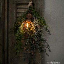 Kunst Kersttoef met ornament