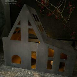 Metalen Huis Roest Waxine