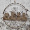 Metalen Huisjes Hanger