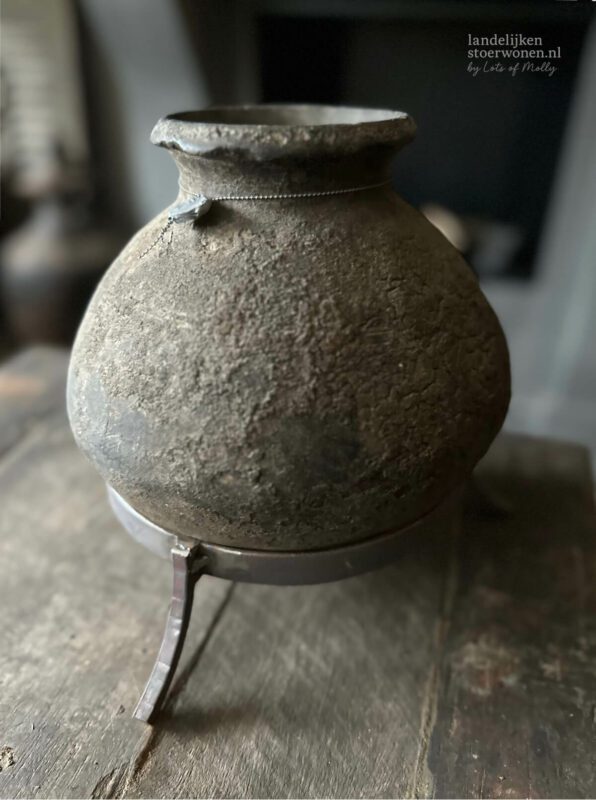 Oude Stenen Kruik Statief hoffz