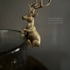 Pothanger Hout Hert Goud