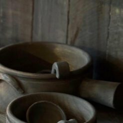 Houten Steelpan lepel Aura Peeperkorn