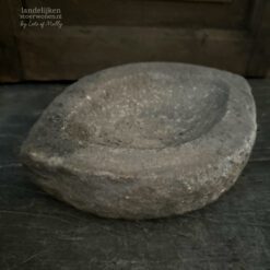 Oude speksteen schaal ovaal