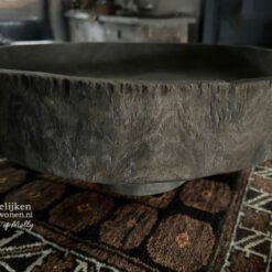 Houten Schaal op voet