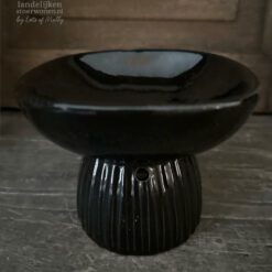 Geurbrander vierkant zwart