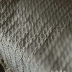 Katoenen Plaid Licht Beige