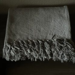 Katoenen Plaid Licht grijs L